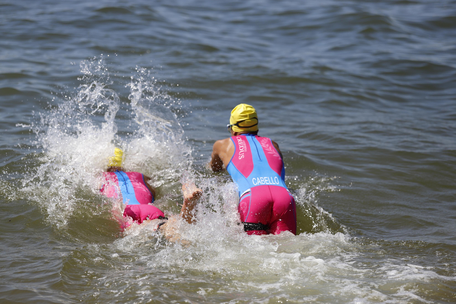 Las mejores imágenes del V Triatlón Olímpico Huelva, Puerto del Descubrimiento Las mejores imágenes del V Triatlón Olímpico Huelva, Puerto del Descubrimiento