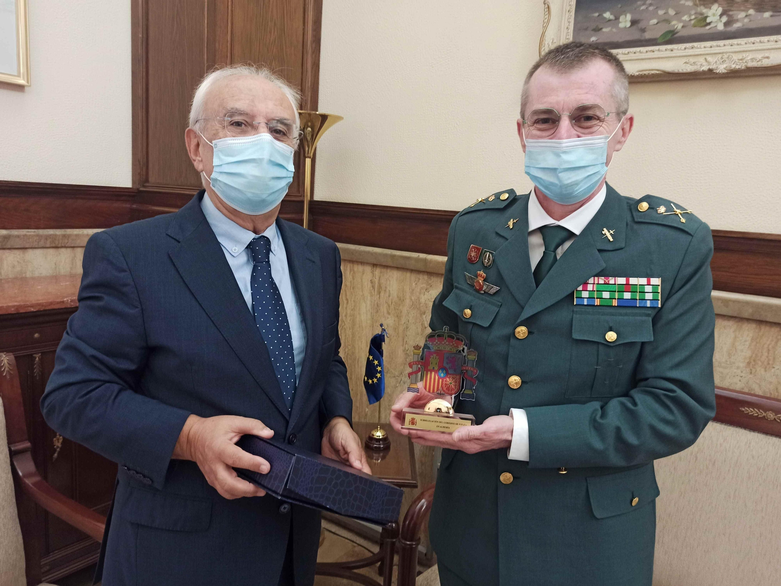 Arturo Prieto Bozec dejará la jefatura de la Comandancia de Almería tras su promoción a general