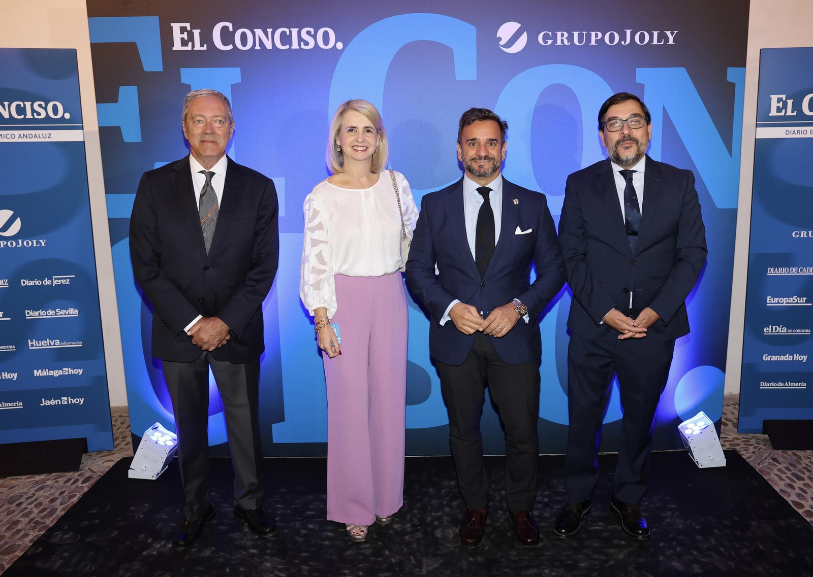 Rogelio Velasco, Lourdes López Valpuesta, Alejandro Cardenete y José Ignacio Castillo