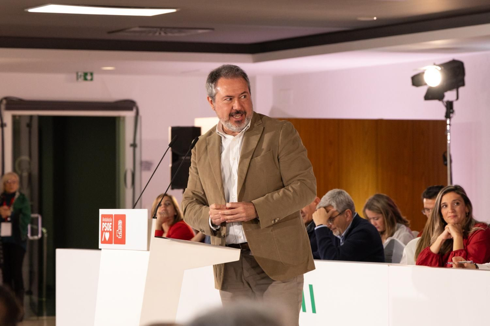 Las imágenes del comité director del PSOE en Jaén