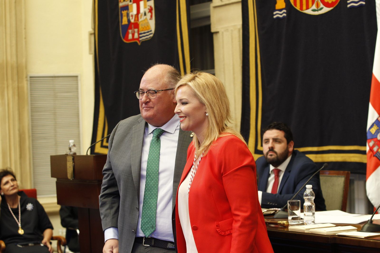 Pleno investidura Presidente Diputación de Almería. Javier Aureliano García