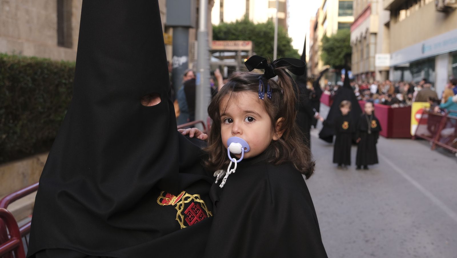 Procesión del Santo Entierro en Almería, en imágenes.
