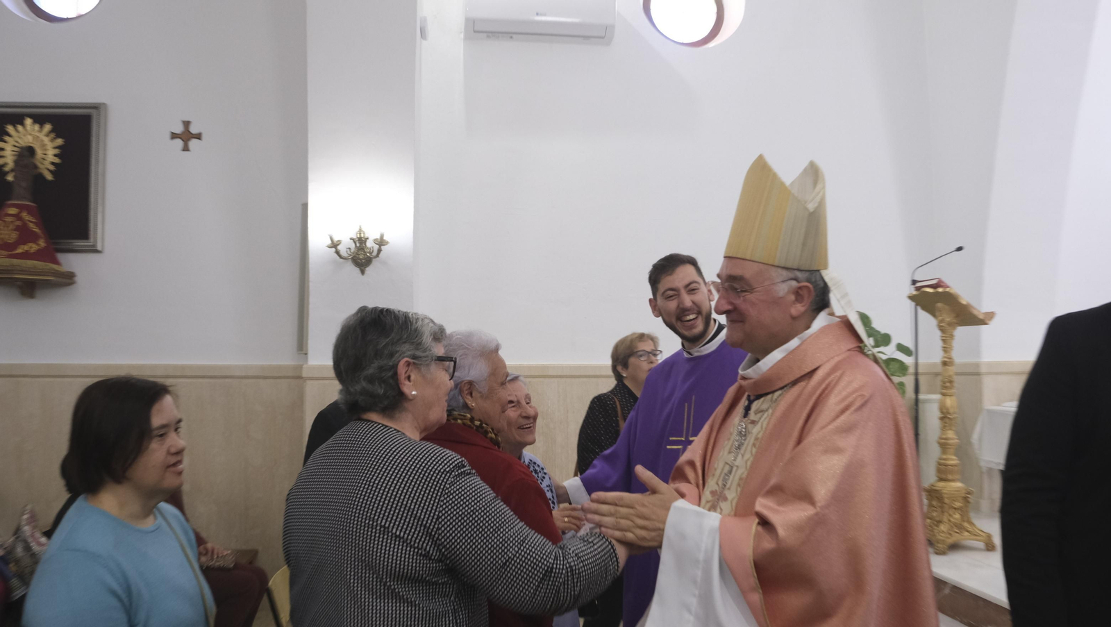 Imágenes de la bendición de la Borriquita de El Alquián, por el Obispo de Almería