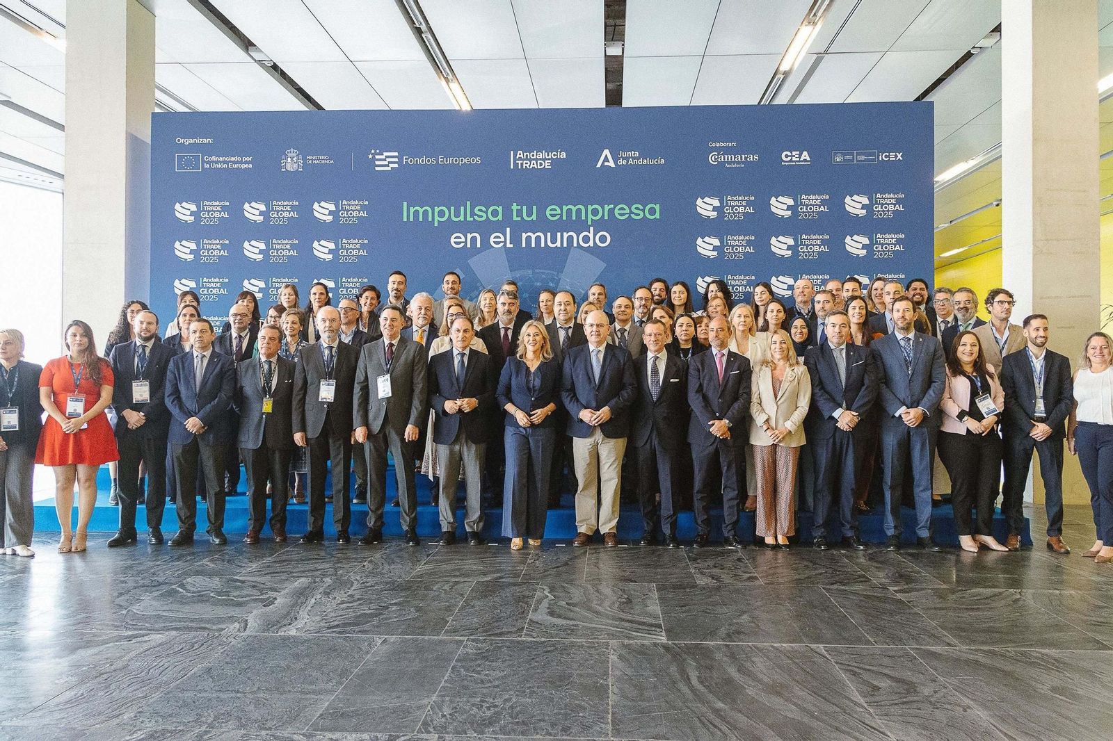 Foto de familia del encuentro Andalucía Trade Global 2025.