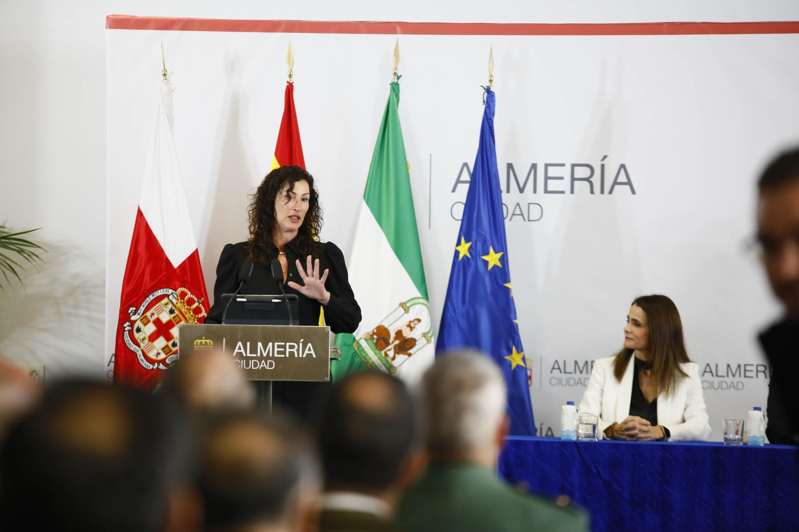 Las imágenes del acto institucional de la Policía Local de Almería con motivo de la festividad de su patrón, San Esteban