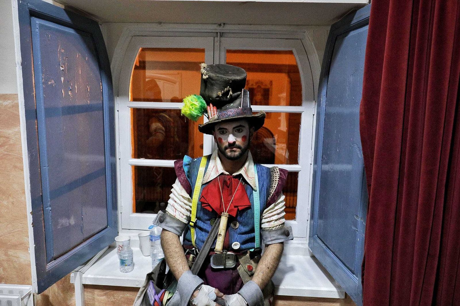 Comparsa 'Los colaores', una comparsa de toda la vida'.