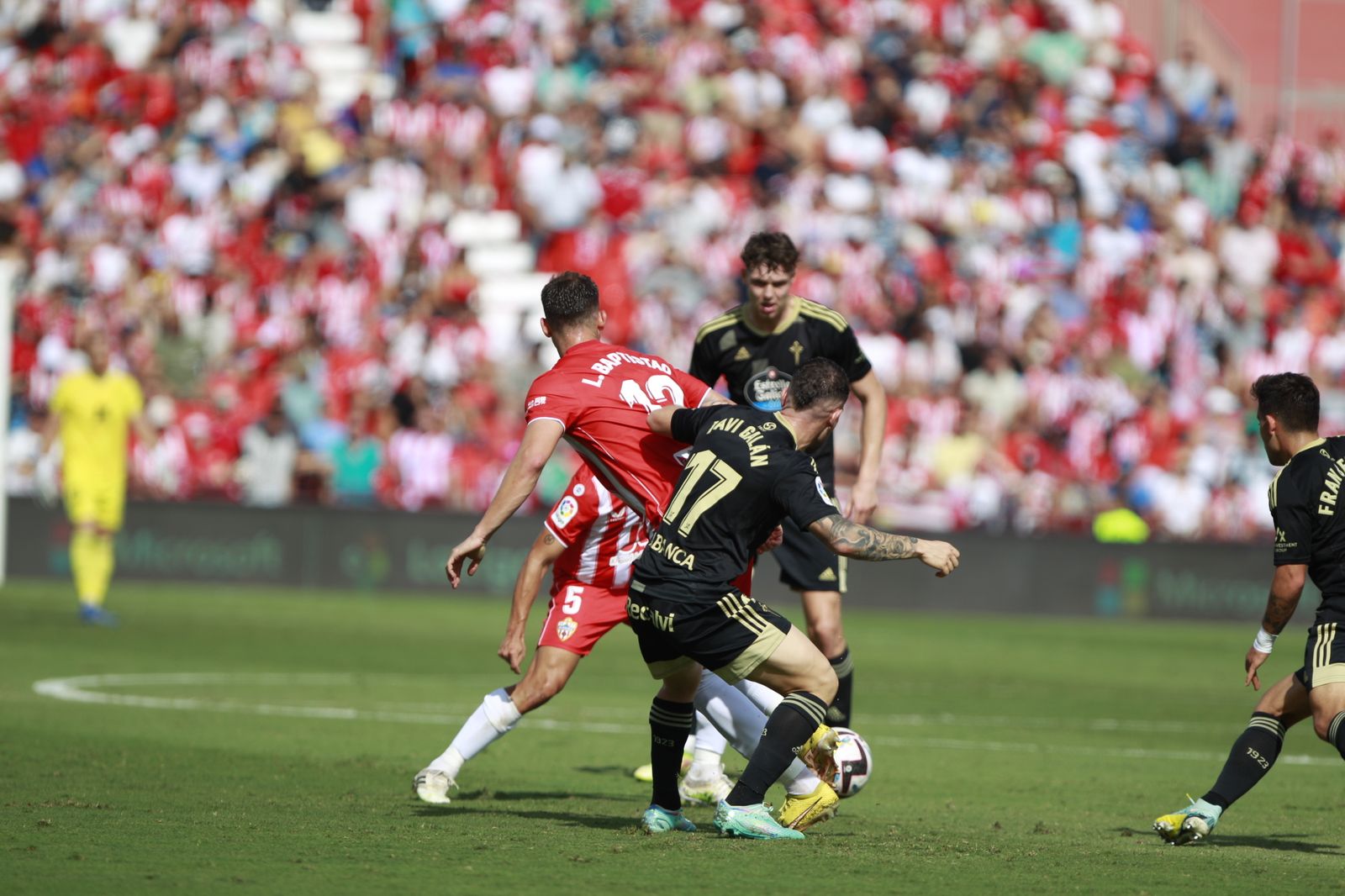 Fotogalería del partido U.D. Almería-R.C. Celta de Vigo