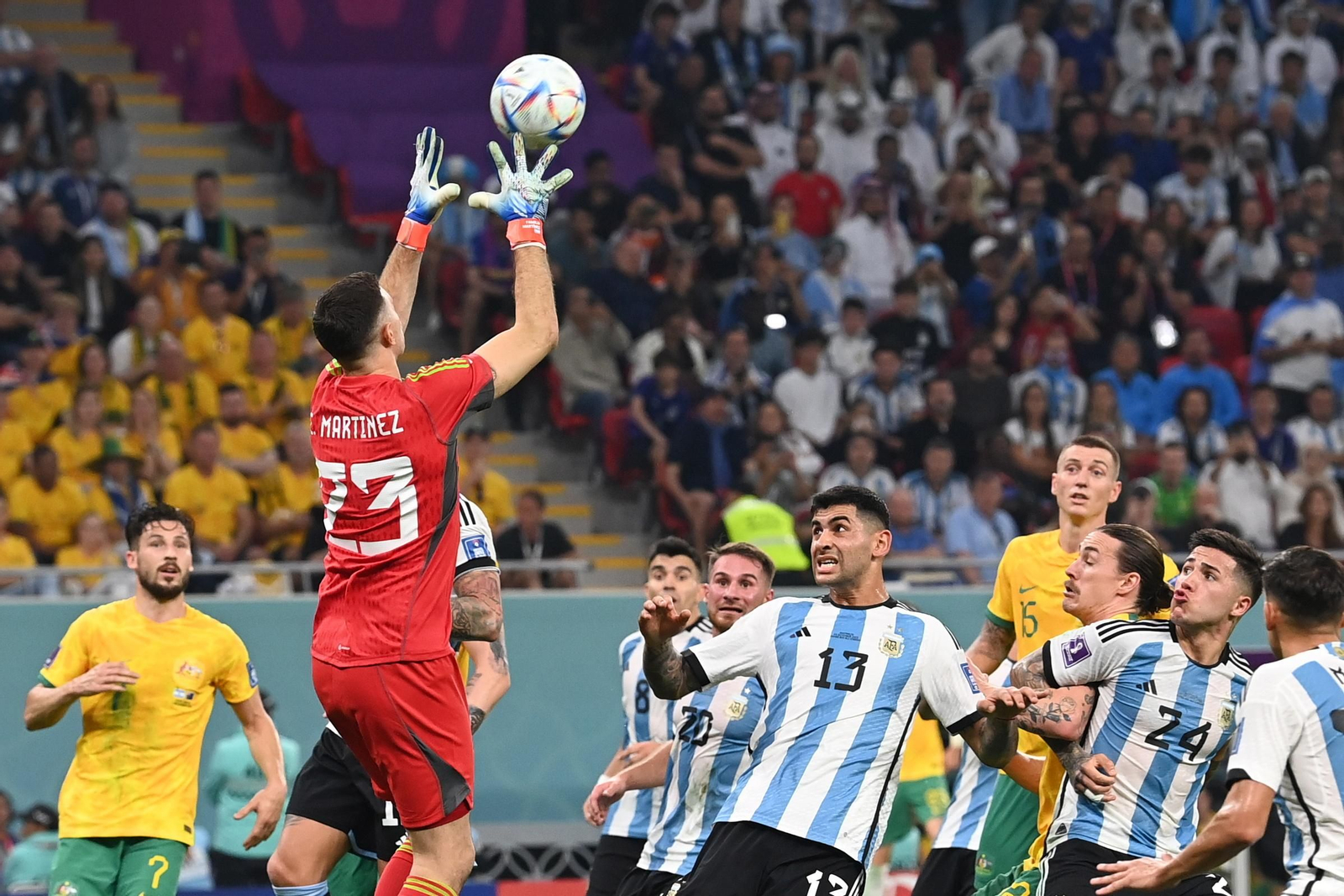 Las fotos del Argentina - Australia