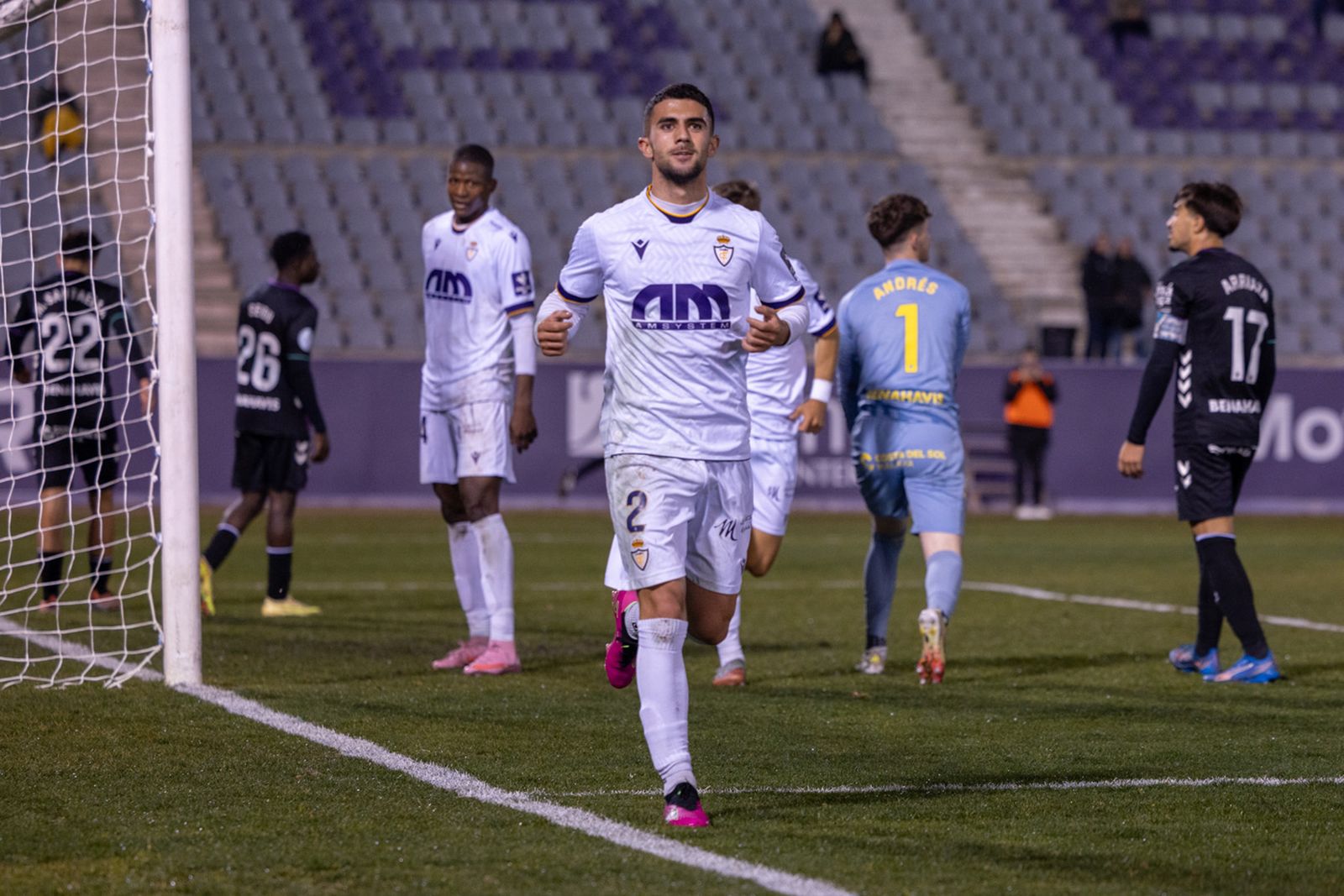 Las mejores imágenes de la cómoda victoria del Real Jaén sobre el Atlético Malagueño