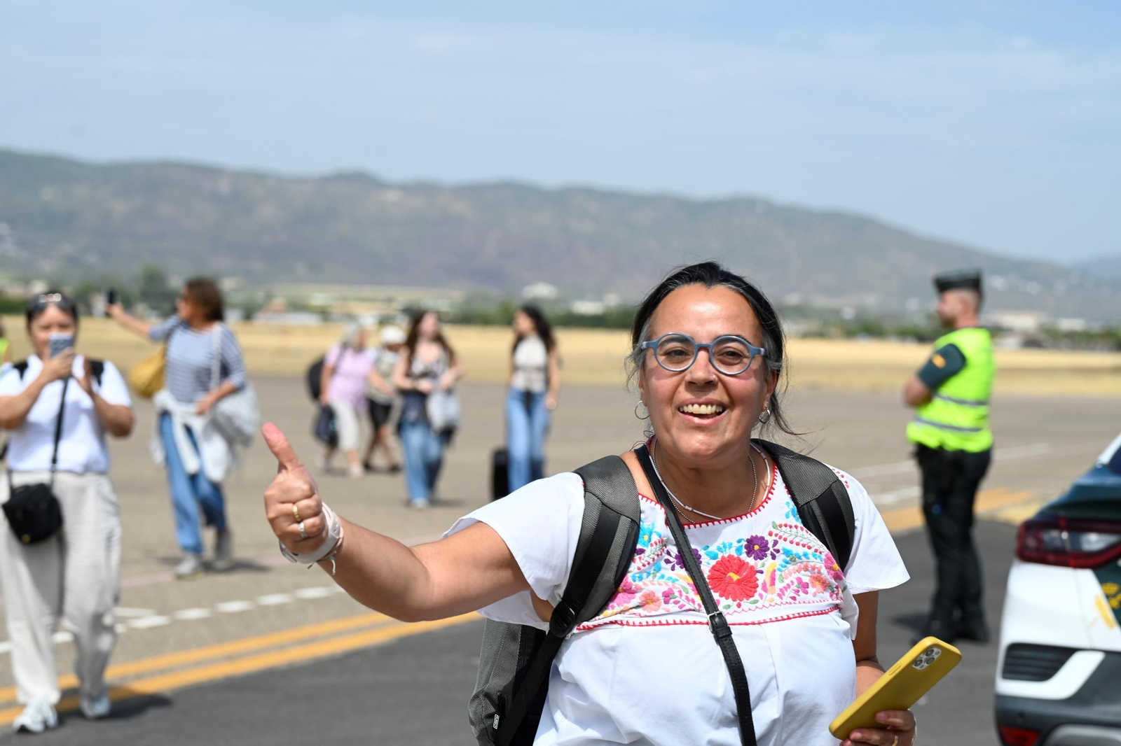 Las mejores imágenes del primer vuelo de la conexión Córdoba-Barcelona
