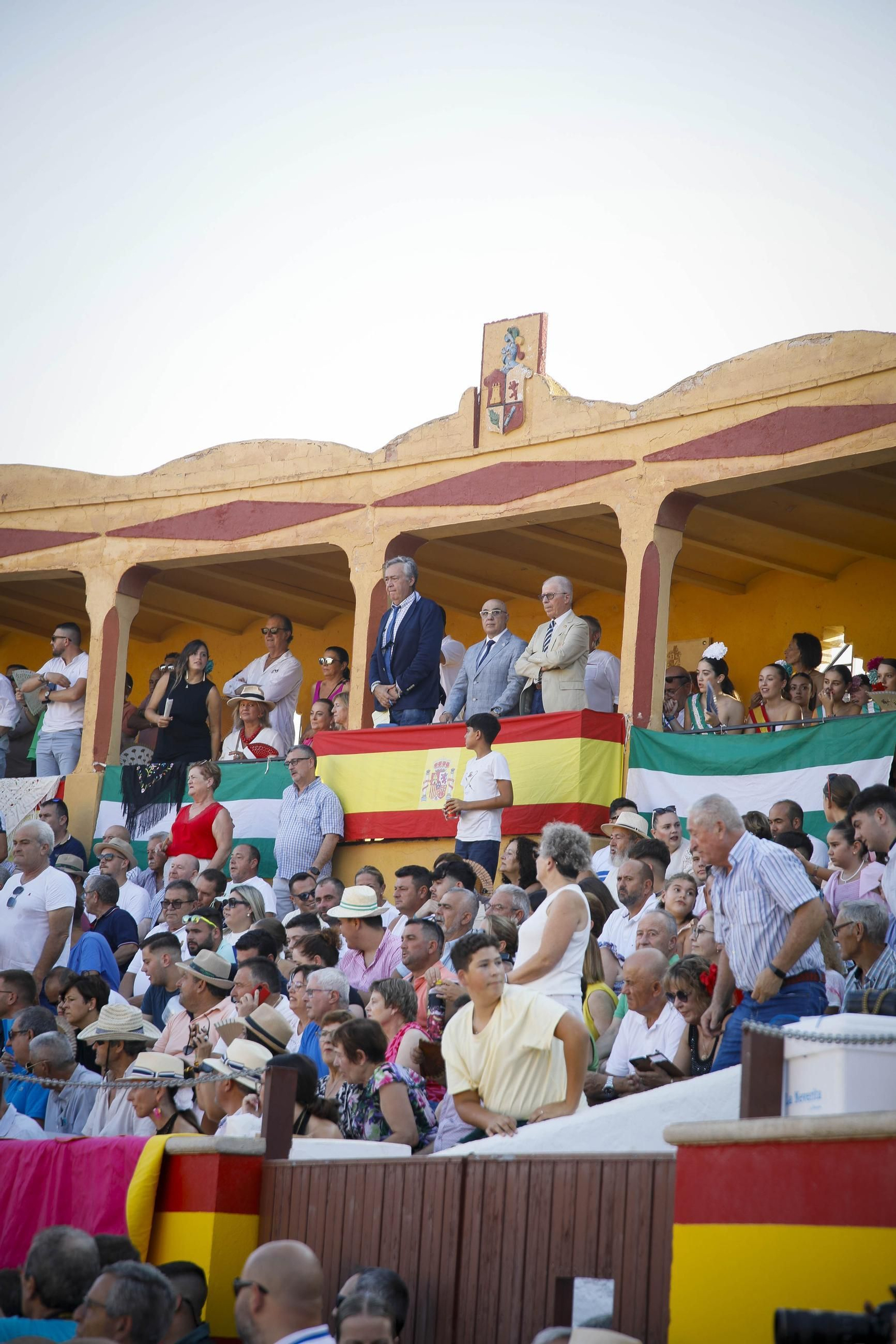 Corrida de toros Berja con un toro indultado, en imágenes