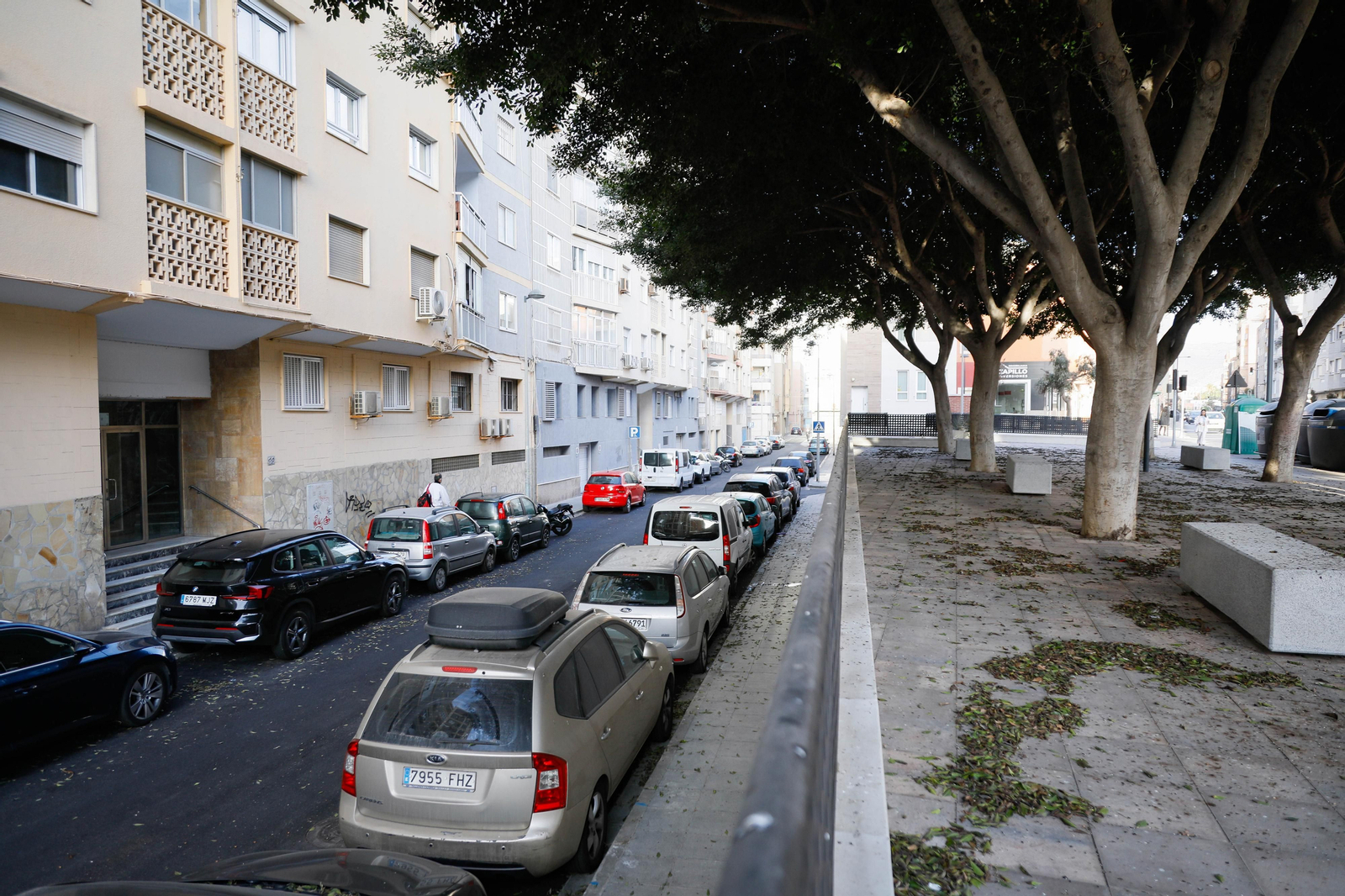 Imágenes de las calles en obras
