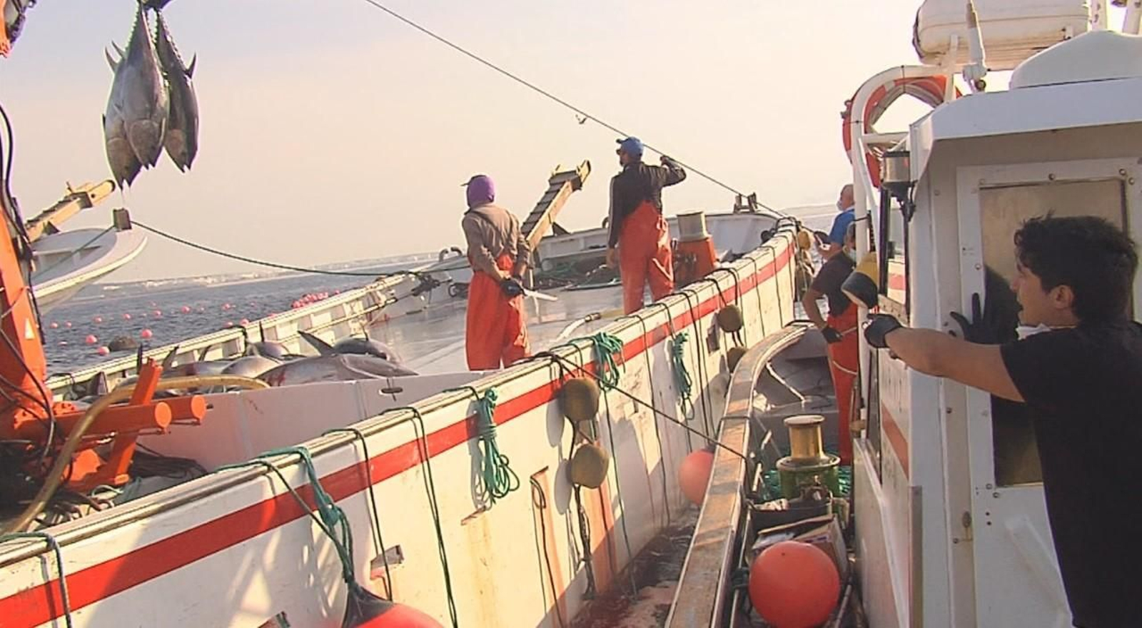 El reportero de 'Comando al sol' en una levantá.