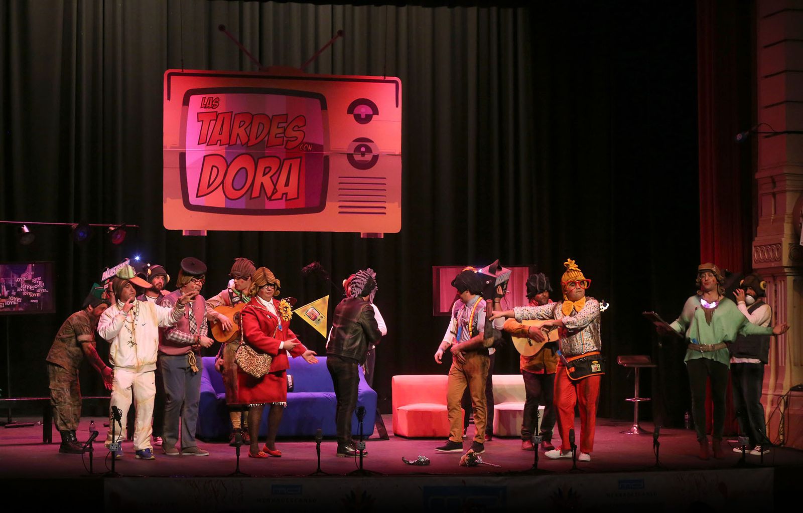 Quinto día de preliminares del Carnaval Colombino en imágenes