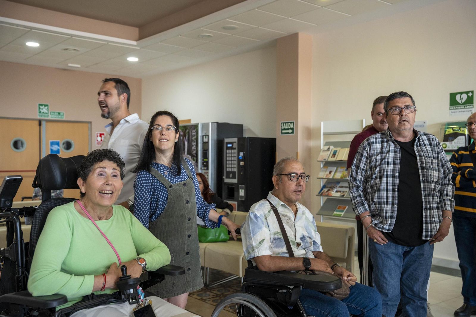 Las imágenes del acto de iniciación del Camino de Santiago de FAAM en Almería