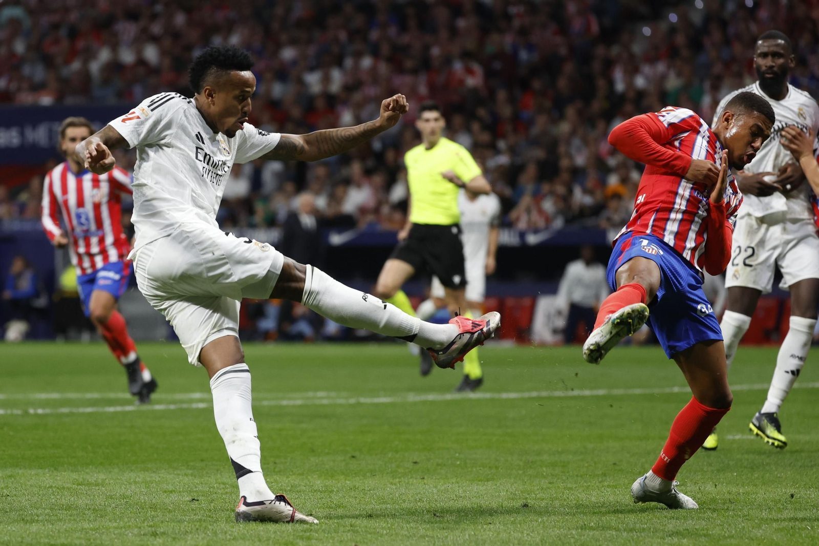 Las mejores imágenes del Atlético de Madrid - Real Madrid