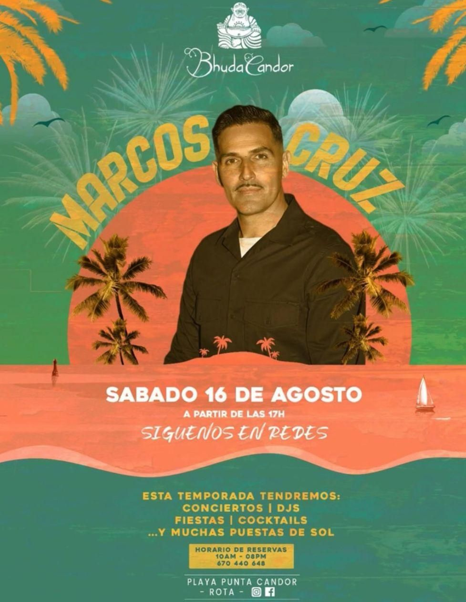 Marcos Cruz, en Bhuda Candor. Rota.