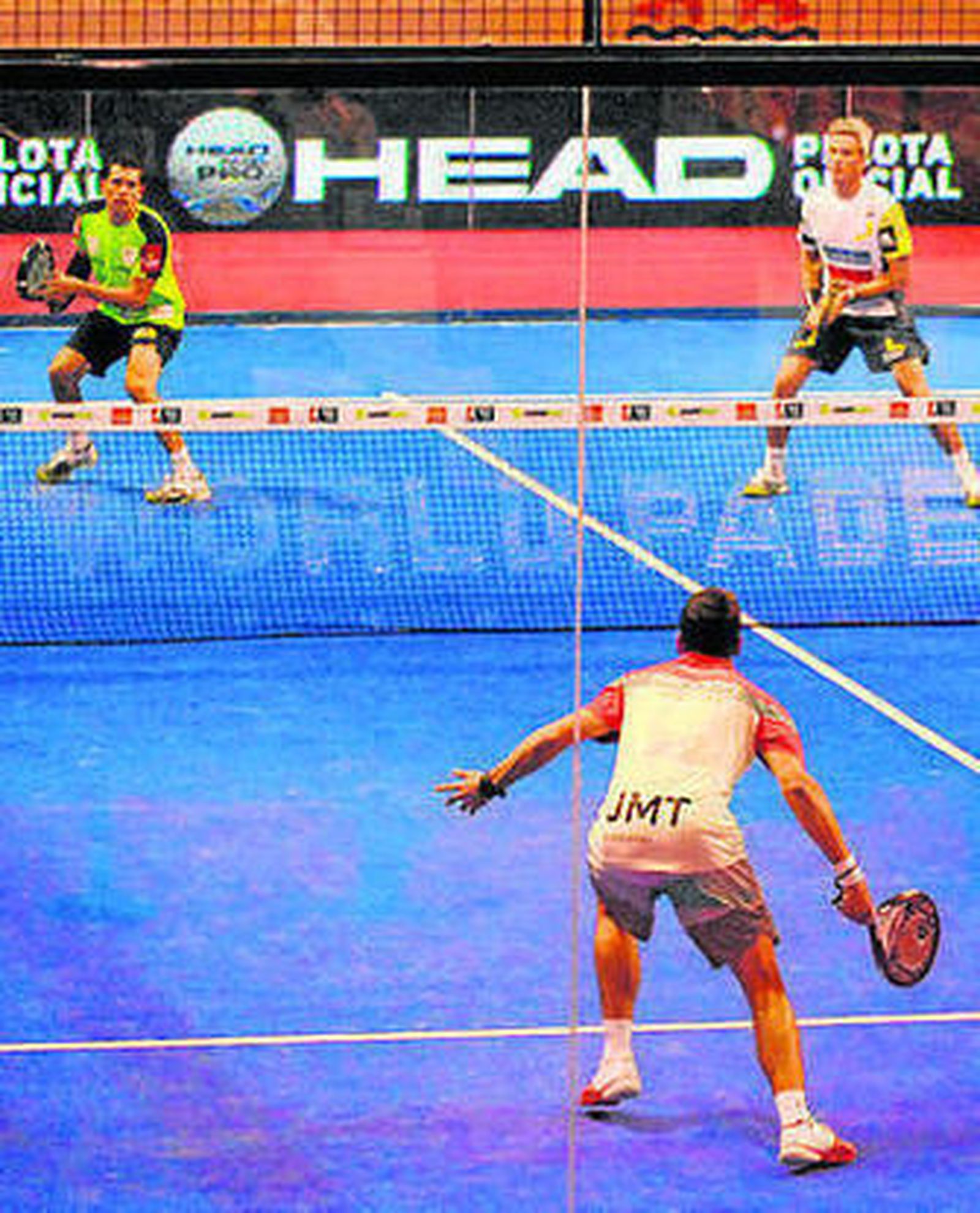 El pádel está de moda.