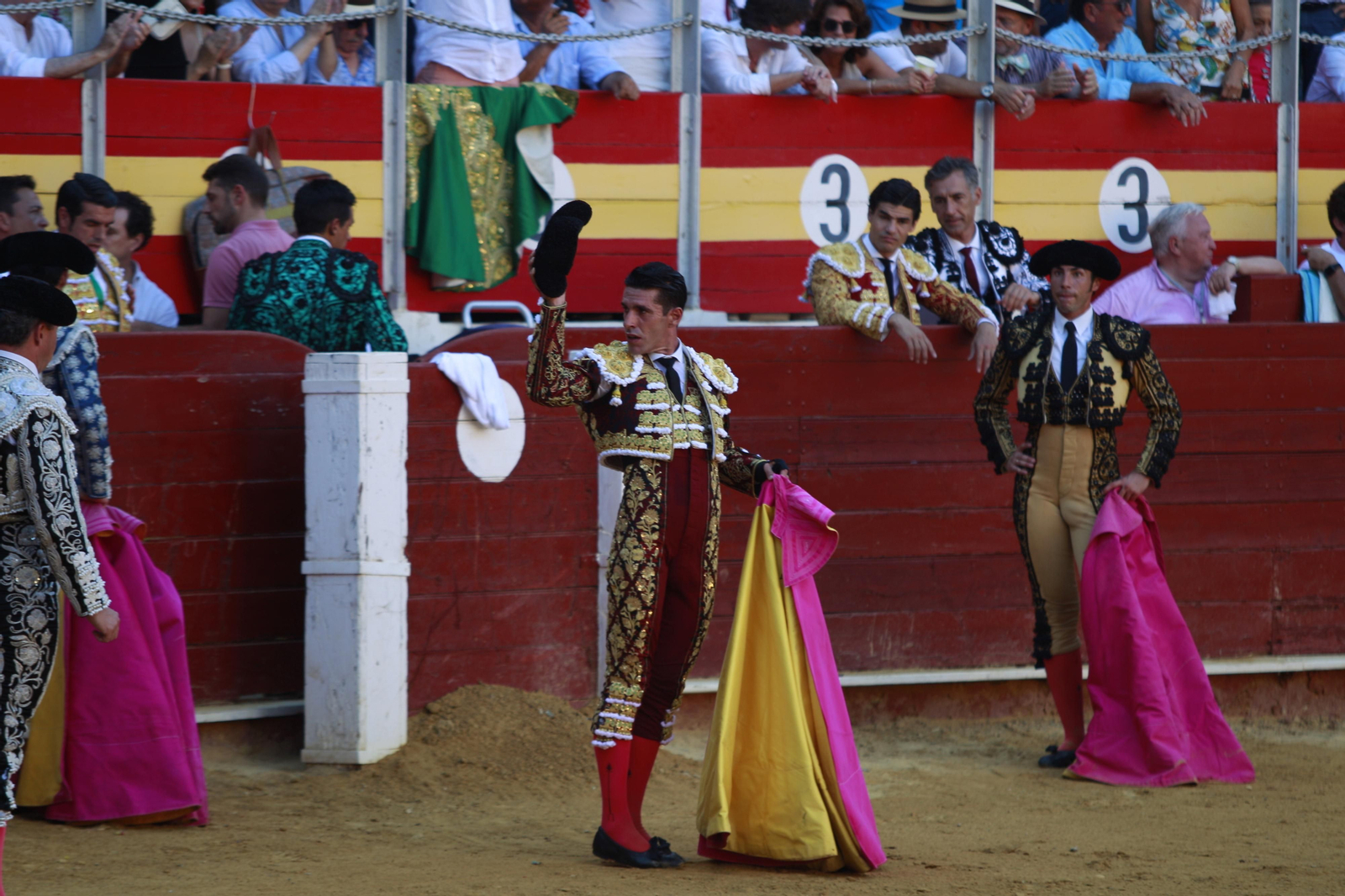 Triunfo del diestro Emilio de Justo en la Corrida de Toros de la Feria de Almería 2023