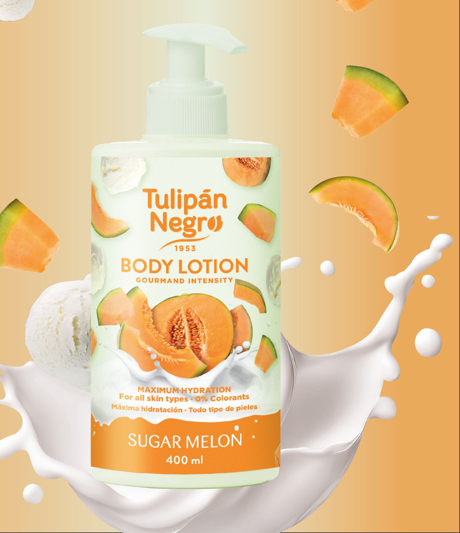 Body lotion de melón.