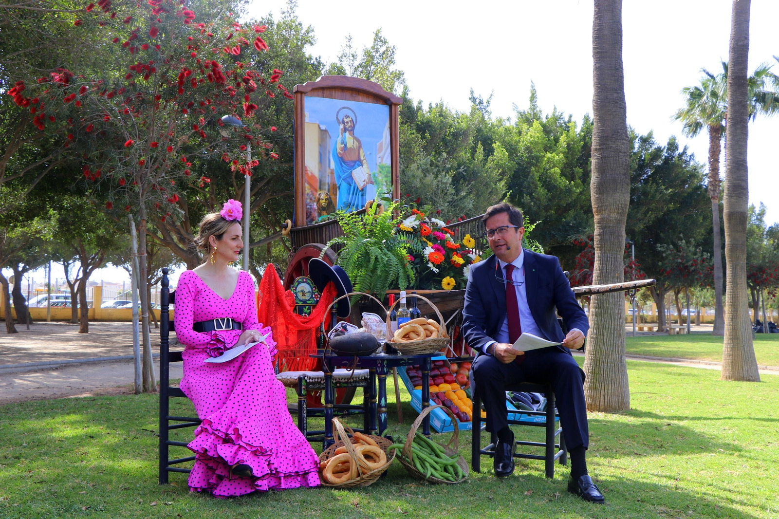 Elena Gómez y Francisco Góngora.