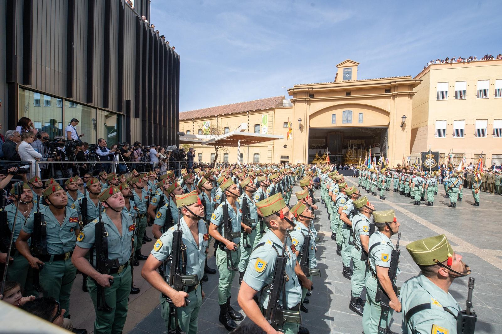 Las fotos de la Legión en la Semana Santa de Málaga 2023 Las fotos de la Legión en la Semana Santa de Málaga 2023
