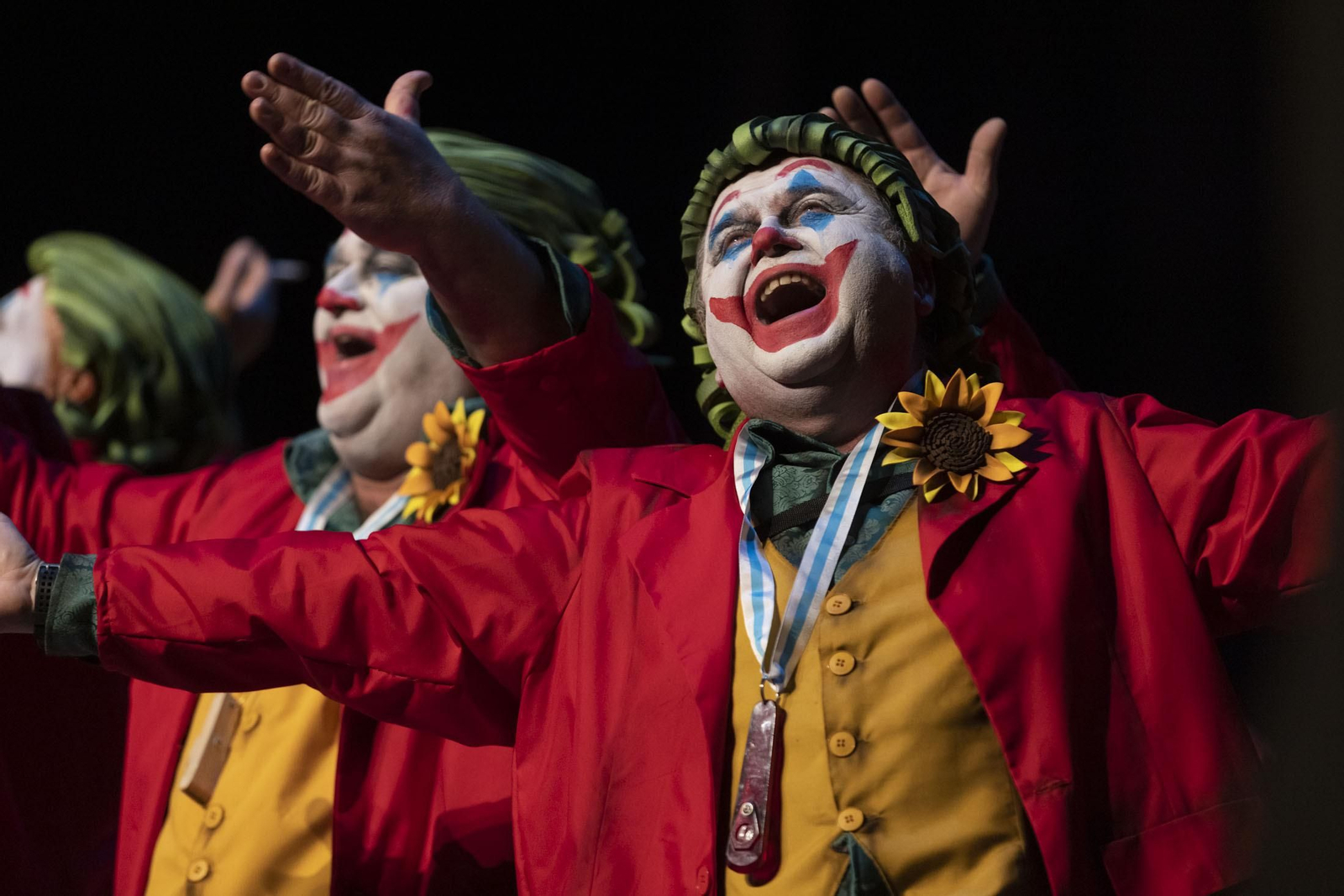 Imágenes de la actuación de la murga de Huelva '¡¡¡Yokejé!!!' en el Carnaval Colombino