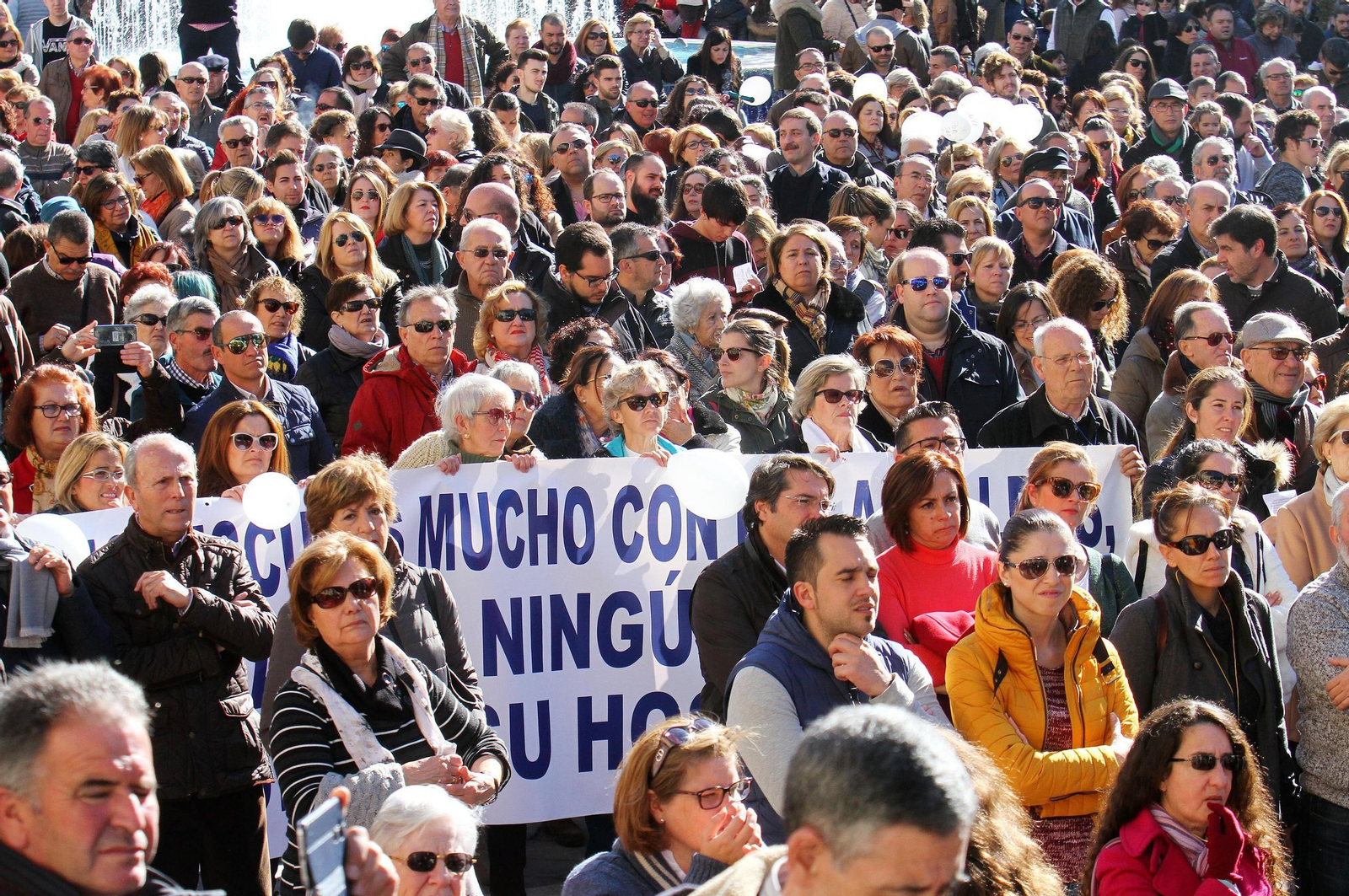 La marea blanca, en Huelva