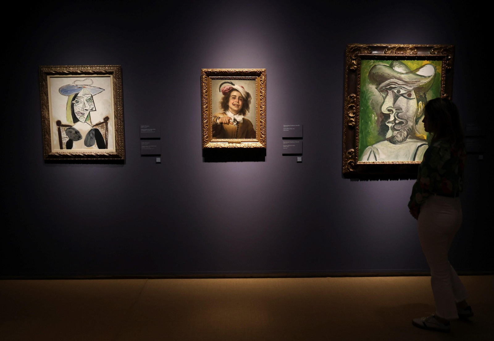 La muestra de grandes maestros de la pintura de la Colección de Abelló impulsada por la Fundación Unicaja, en fotos