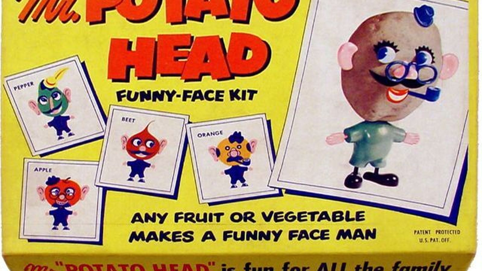 El primer 'Mister Potato' que salió al mercado en 1952.