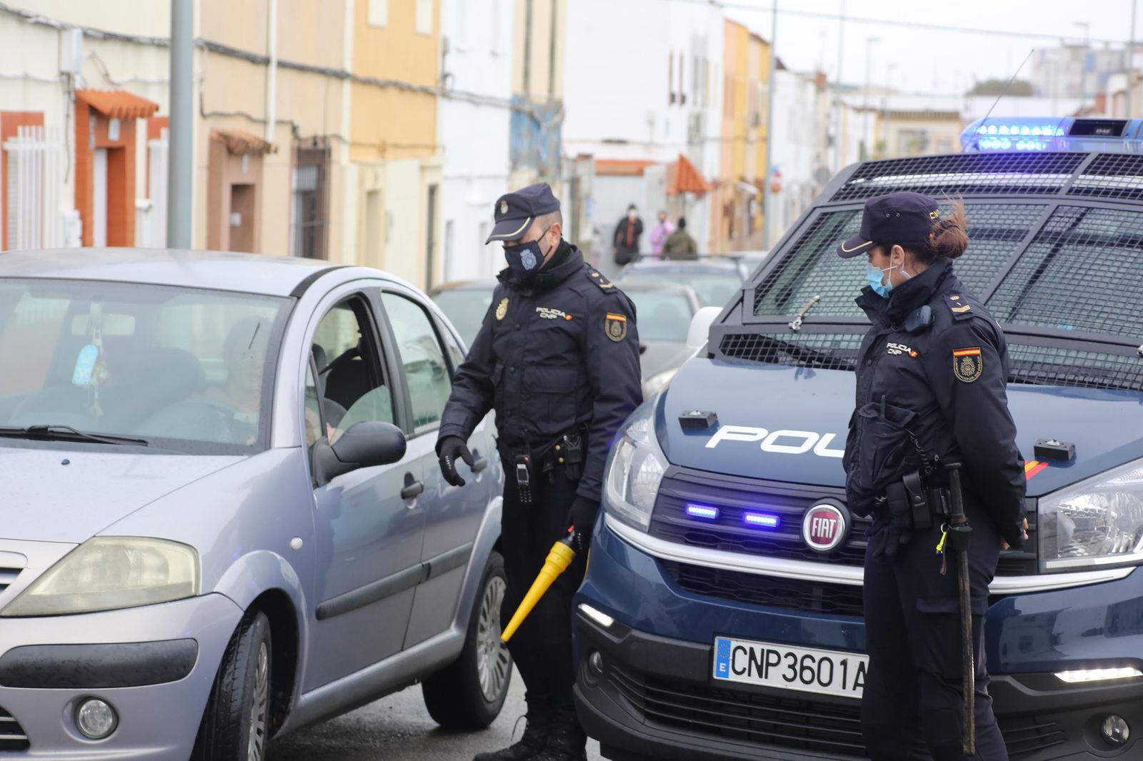 Operación conjunta de la Policía Nacional y local en El Chicle