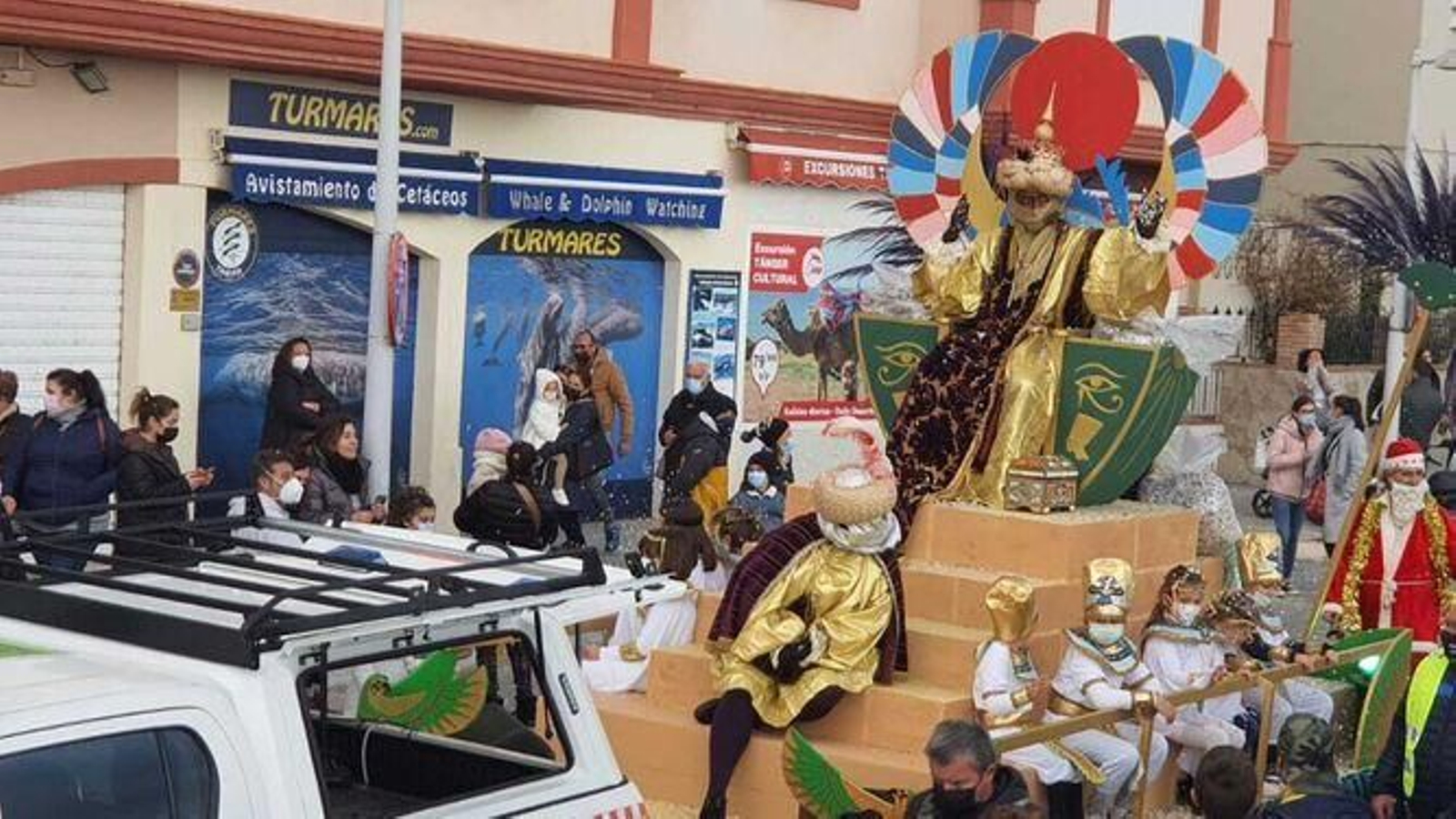 Cabalgata de Reyes de Tarifa.