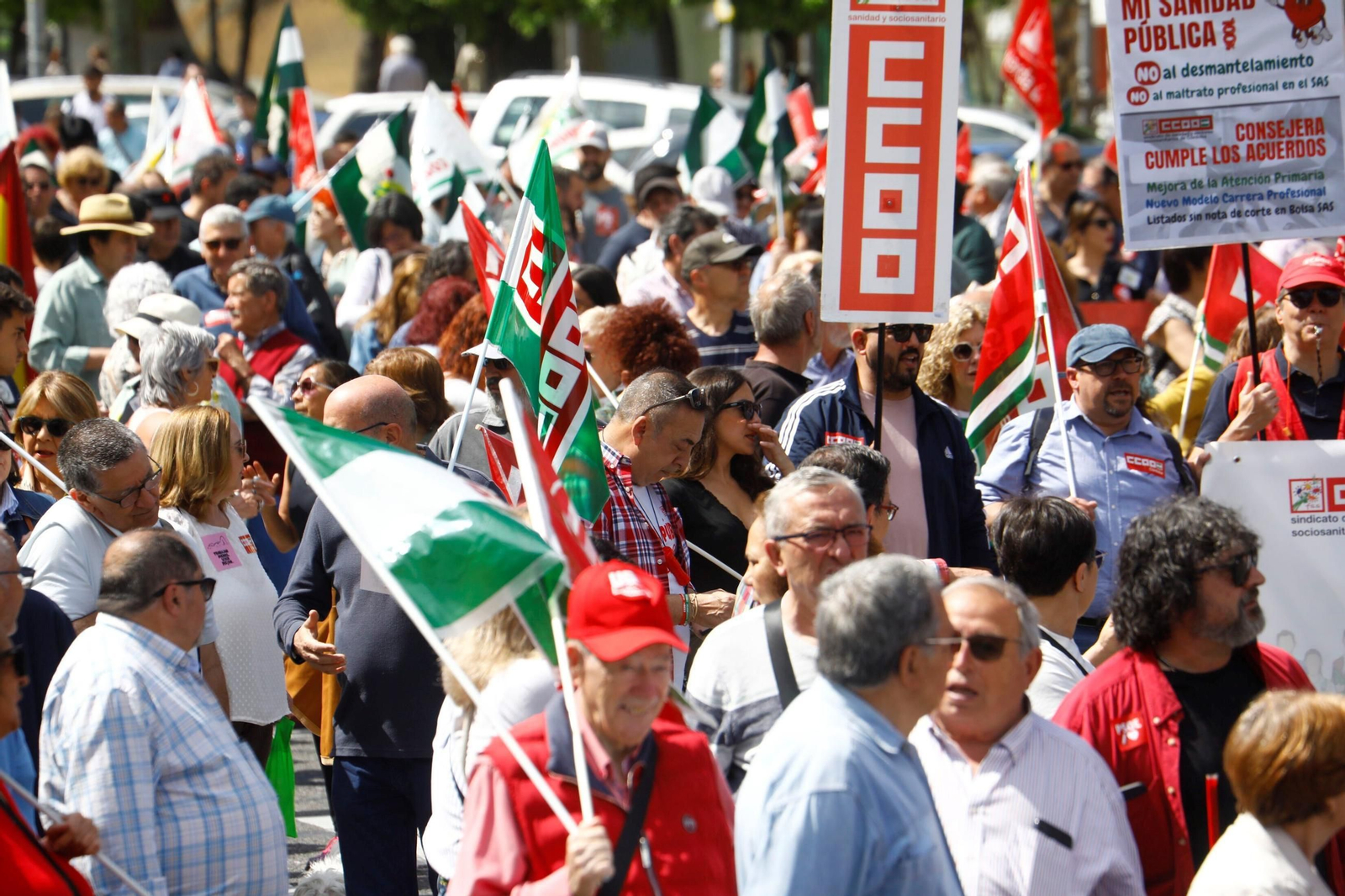 Todas las imágenes de la manifestación del 1 de mayo en Córdoba Todas las imágenes de la manifestación del 1 de mayo en Córdoba