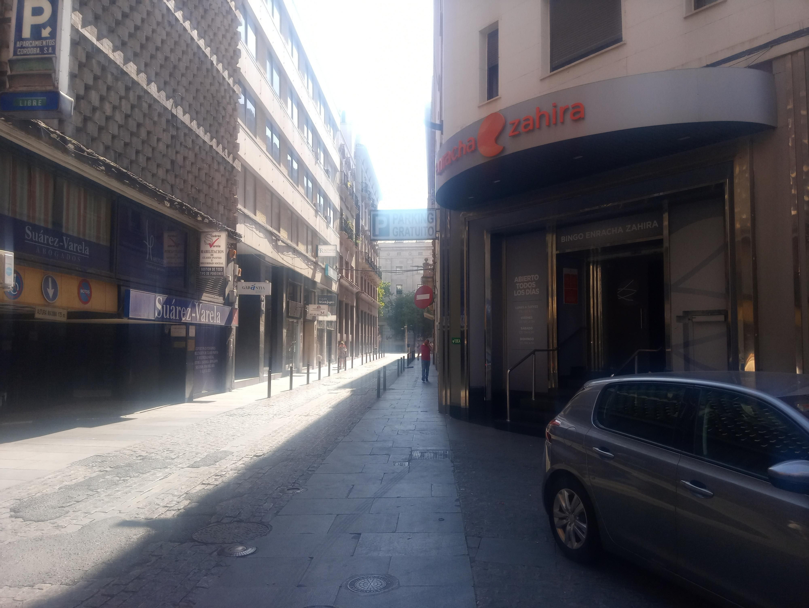 Calle en la que se ha producido el suceso