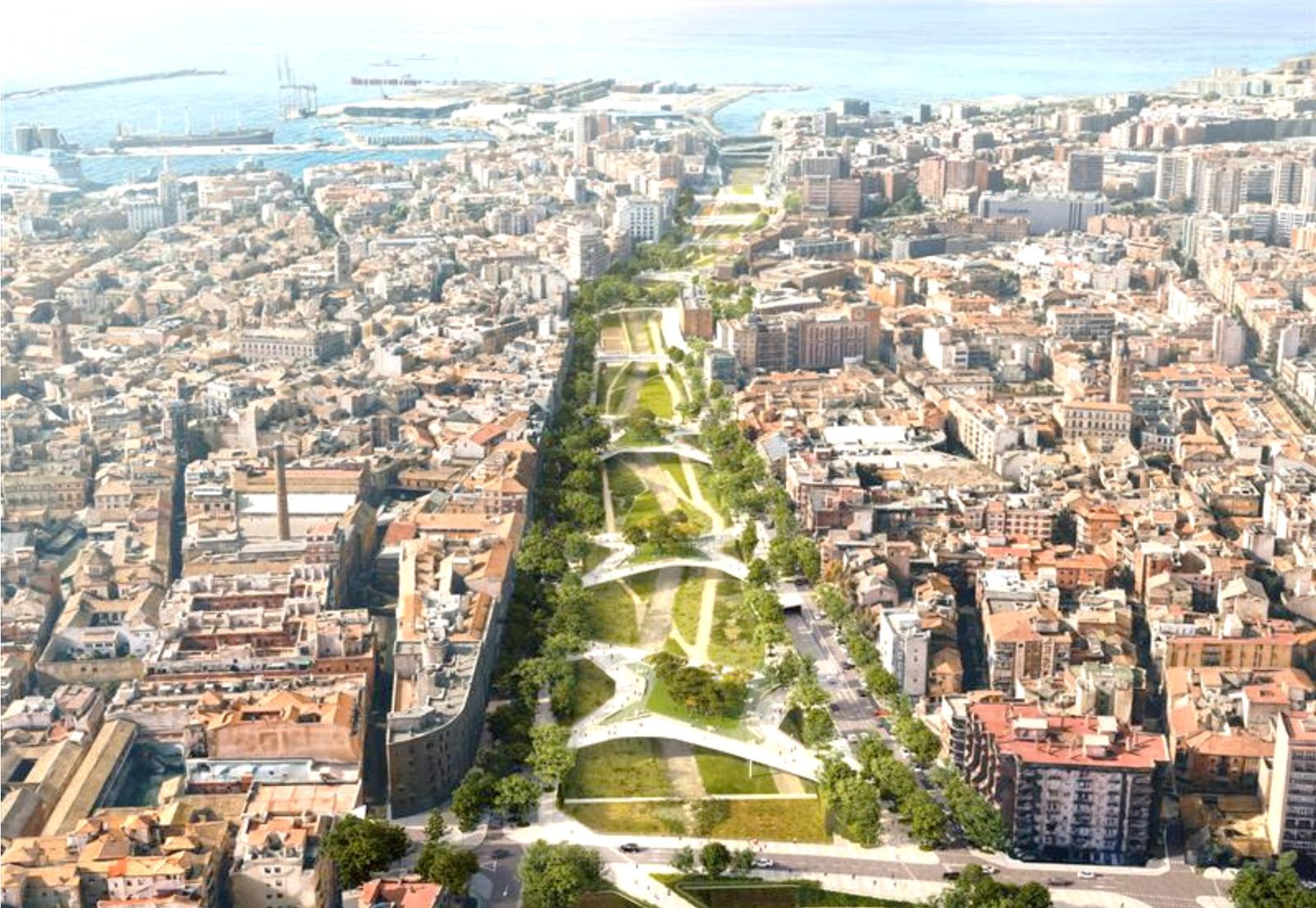 Propuesta para la integración del Guadalmedina.