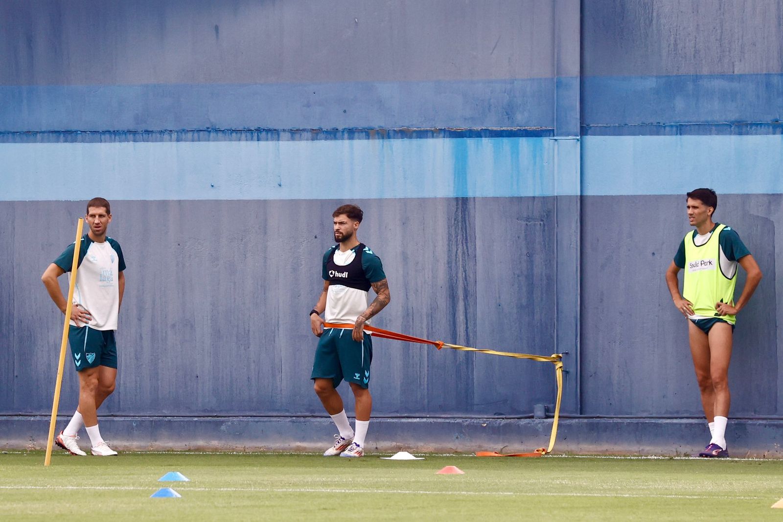 Rafita, del filial, novedad en el entrenamiento ante la baja de Carlos Puga