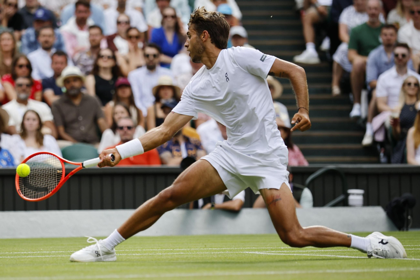 Las fotos de Wimbledon con las clasificaciones de Djokovic y Sinner