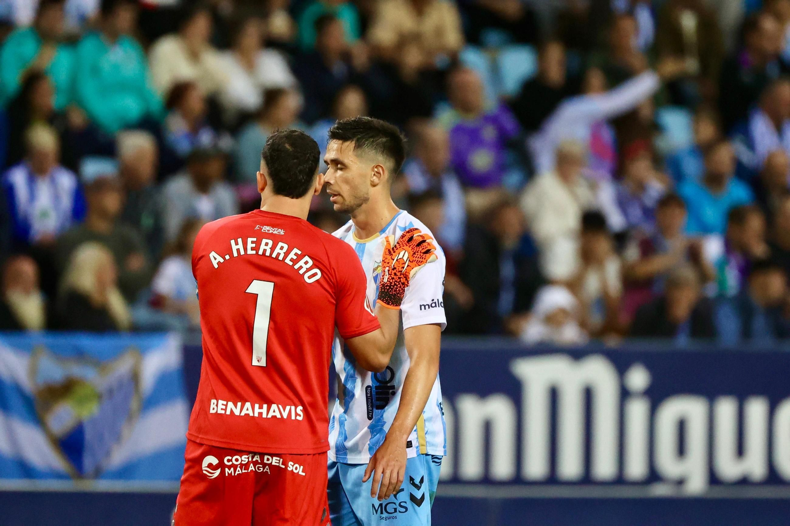 Las mejores fotos del Málaga CF-Racing de Santander