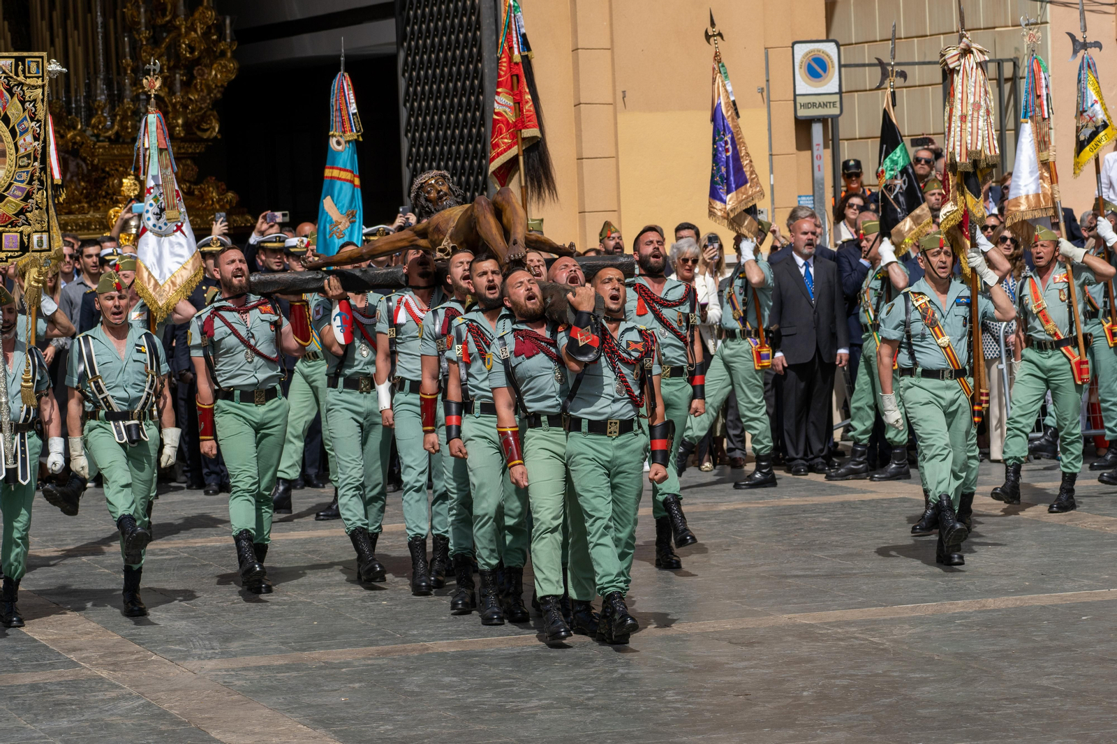 Las fotos de la Legión en la Semana Santa de Málaga 2023 Las fotos de la Legión en la Semana Santa de Málaga 2023