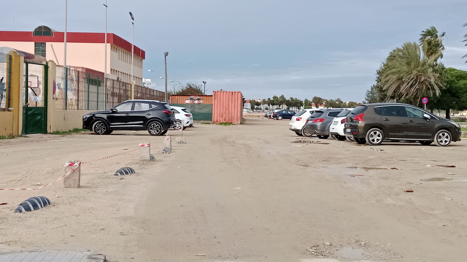 Uno de los tramos en peor estado del entorno del caño del Zaporito