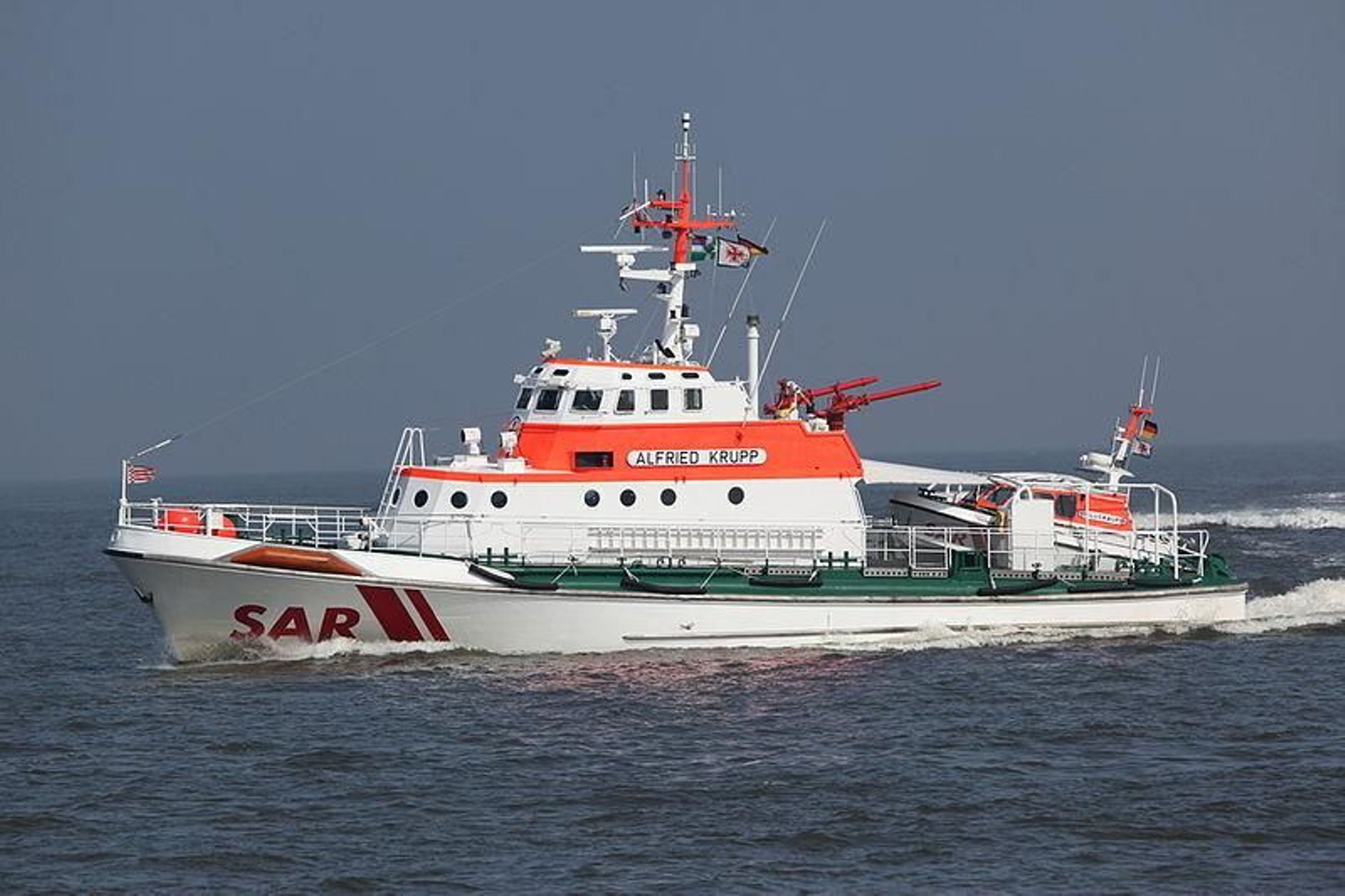 El buque 'Alfried Kupp'.