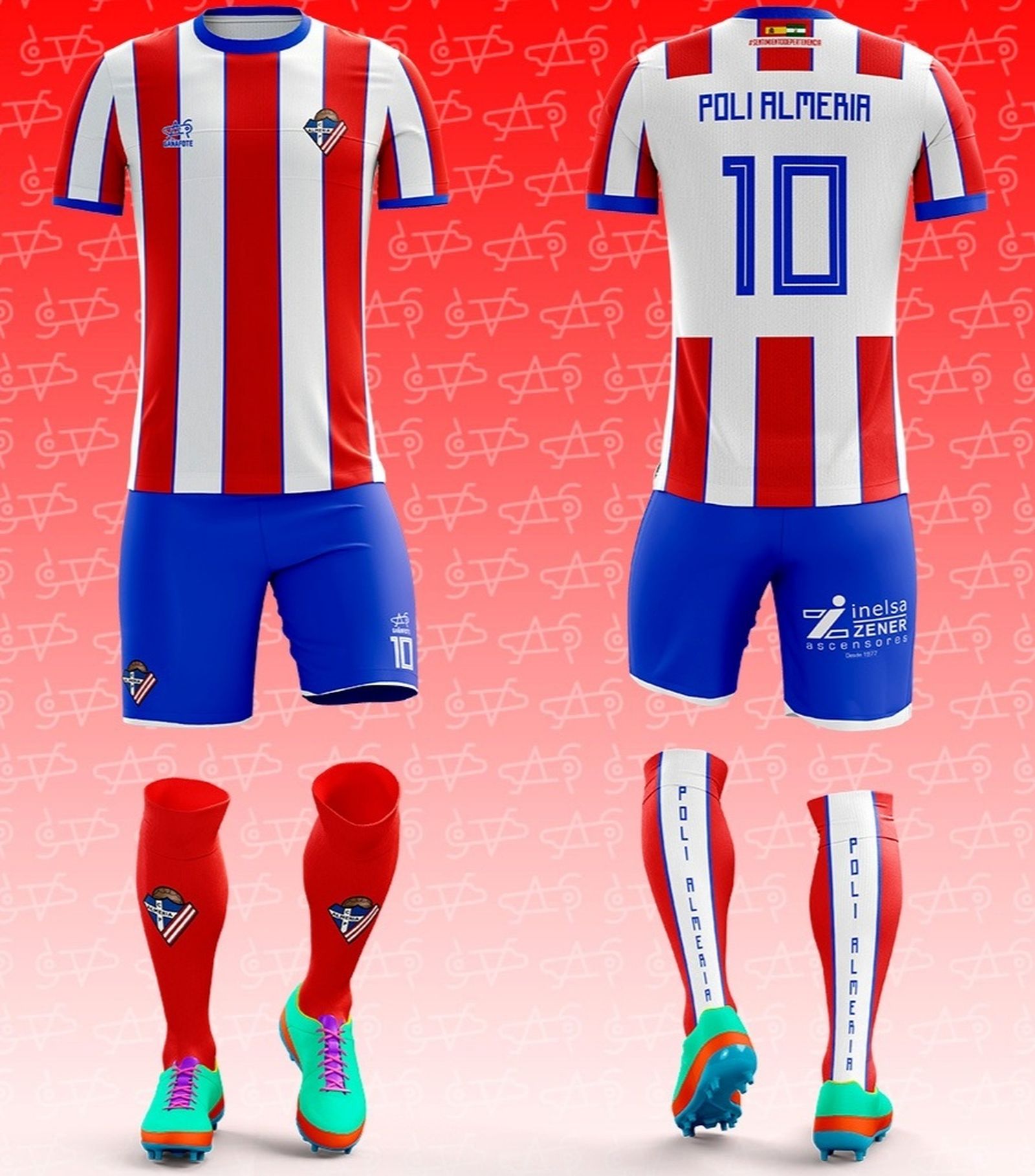 Nueva equipación del Poli Almería
