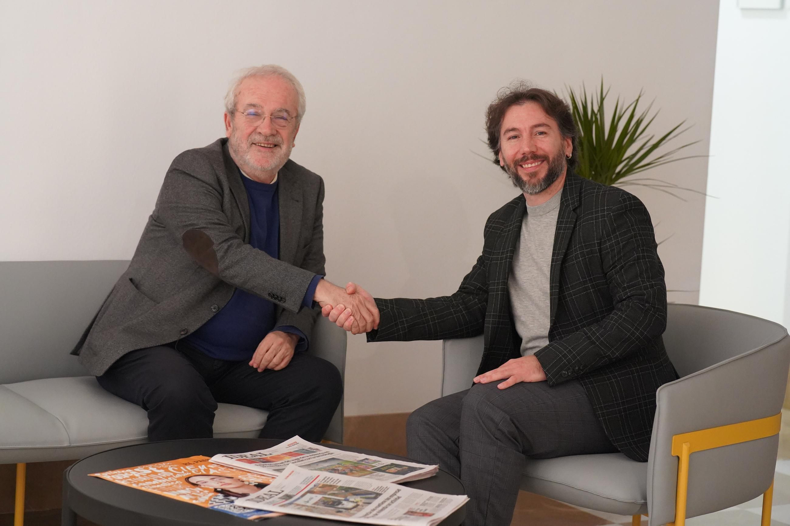 Jaime José Andreu Abela y José Moreno Jiménez.