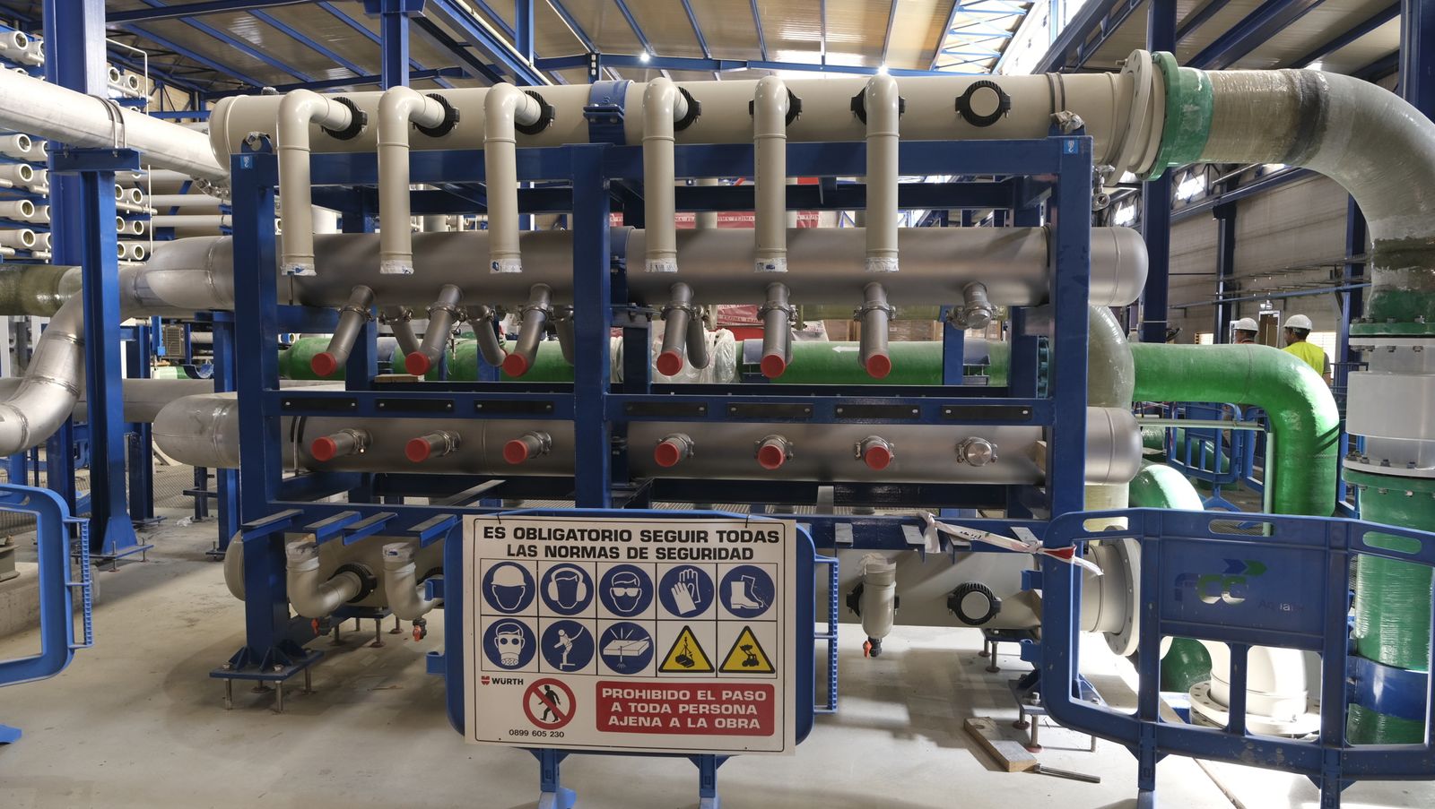 Visita a la desaladora Mar de Alborán.