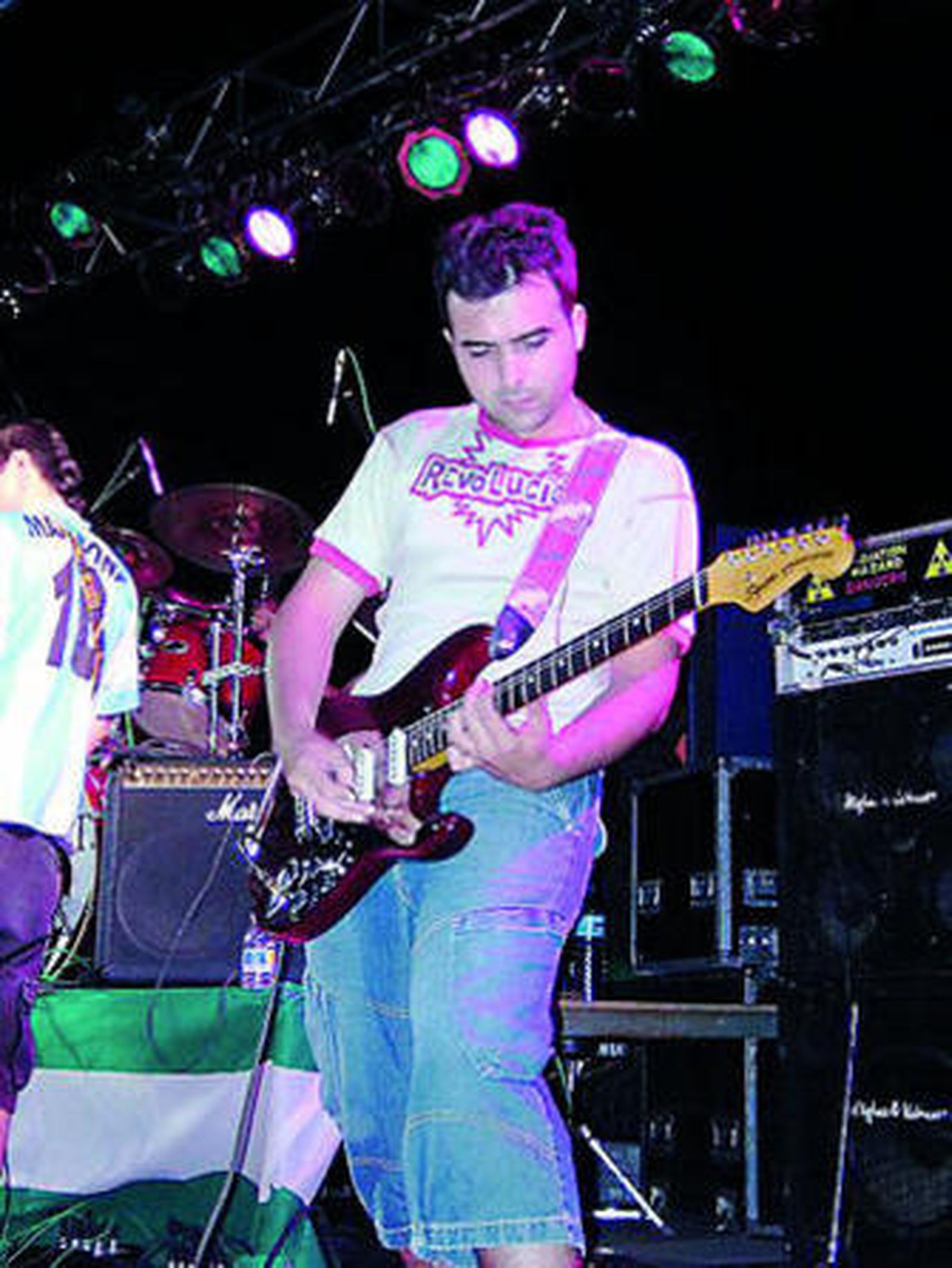 Actuación del grupo Protesta.