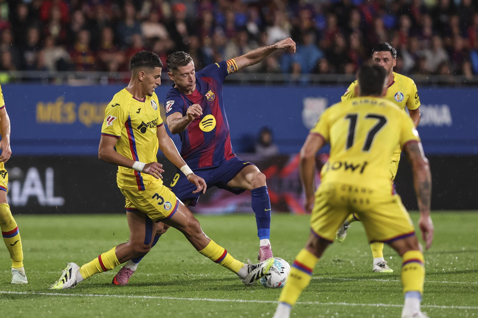 Las fotos del Barcelona-Getafe