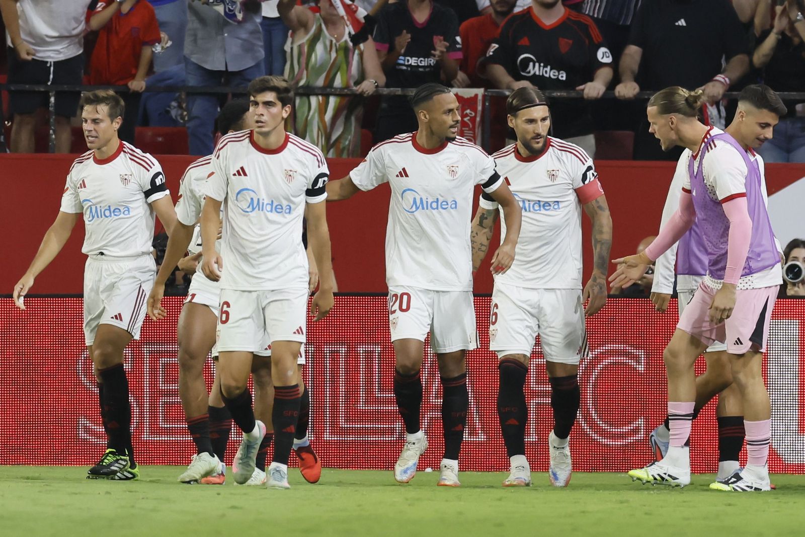 Las fotos del Sevilla-Villarreal