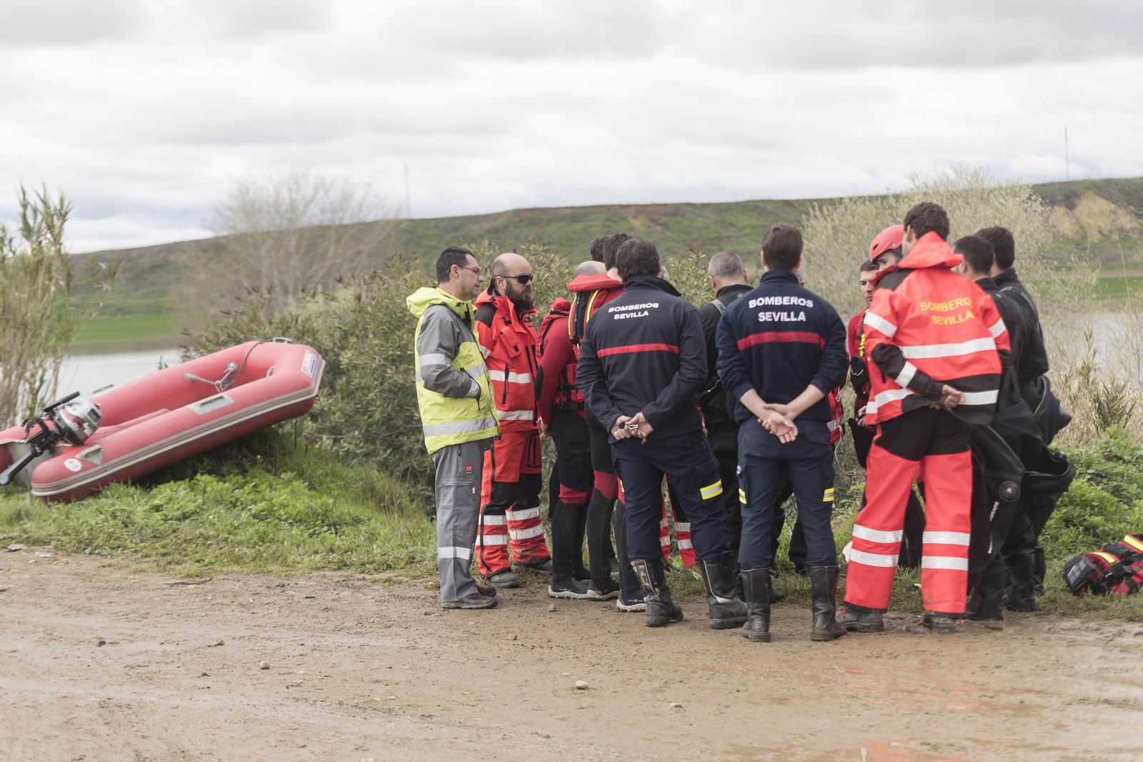 La búsqueda del guardia civil en Guillena
