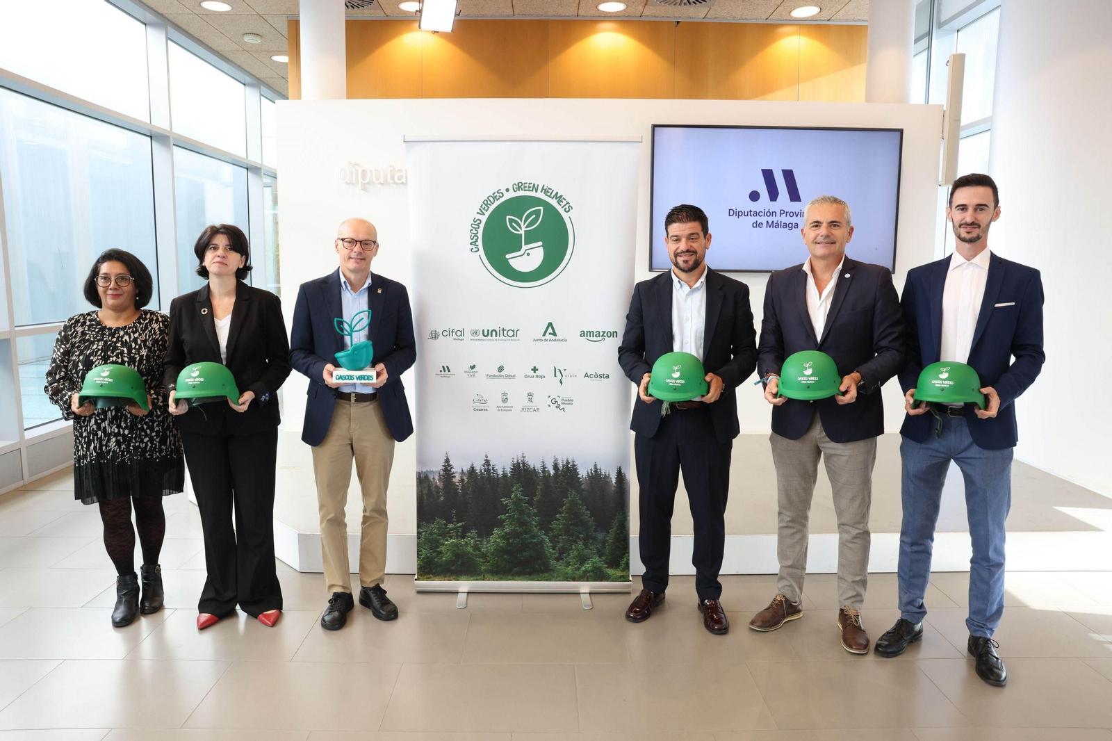 El diputado de Medio Ambiente, Cristóbal Ortega, ha presentado esta iniciativa junto al delegado de Sostenibilidad de la Junta, José Antonio Víquez, y responsables de Cifal Unitar