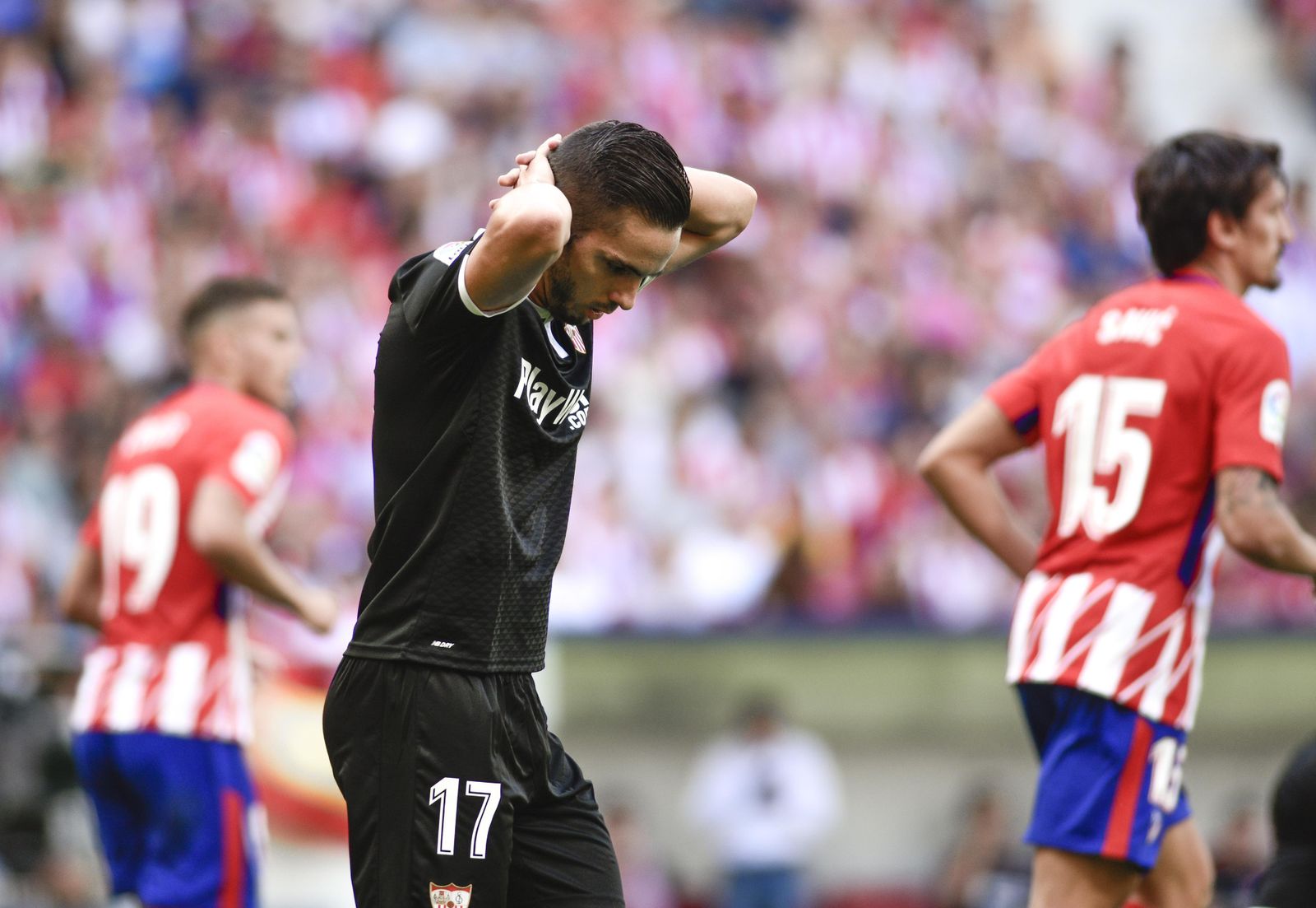 Imágenes del Atlético de Madrid- Sevilla FC